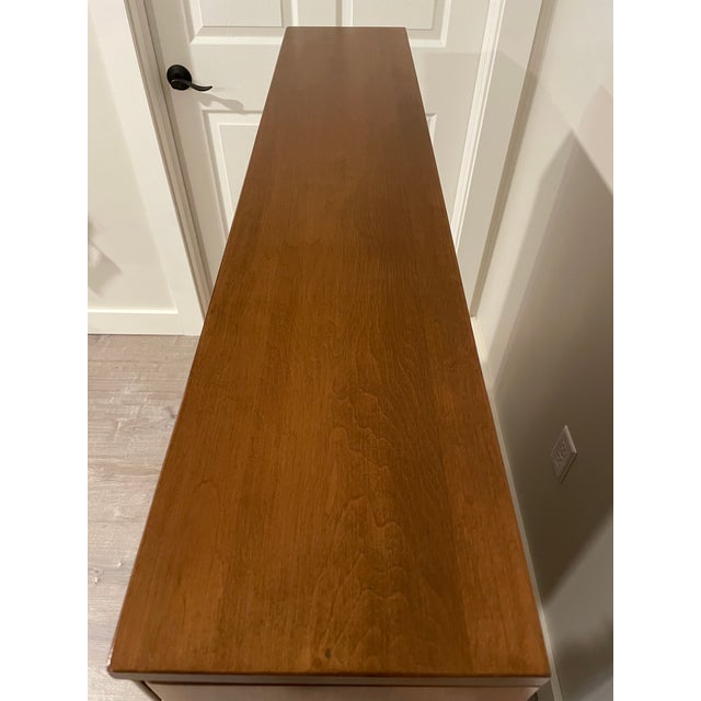 Ethan Allen Vintage Ethan Allen Heirloom Nutmeg (Solid Maple) Bookcase Shelving For Sale - Image 4 of 6