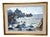 Carl Gunne, Coastal View, Grundsund, 1950s, Oil on Canvas, Framed For Sale