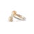 Modern Effy Canare 18k Two Tone Gold White & Yellow Gold 0.75ctw Diamond Cocktail Ring For Sale - Image 3 of 9