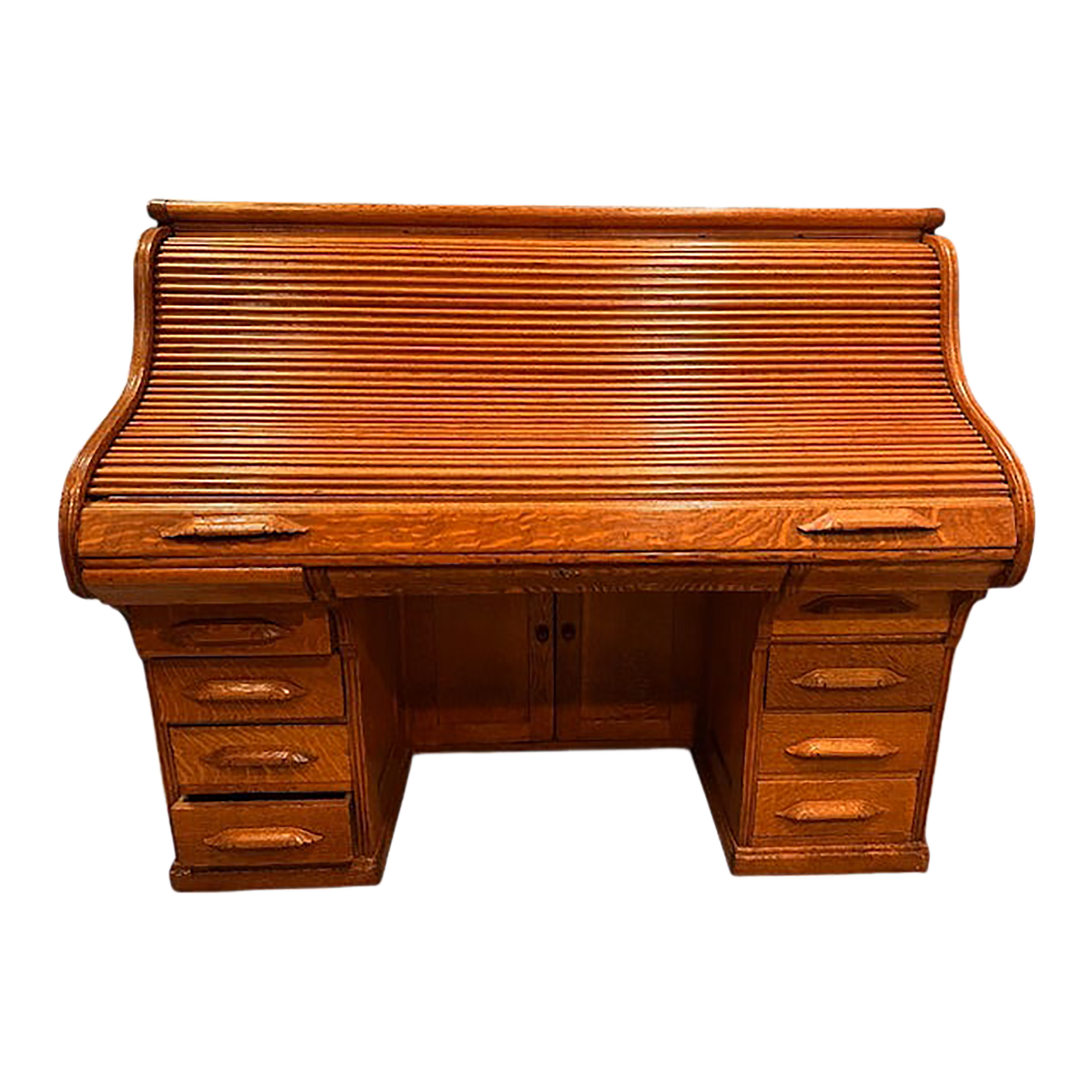 Late 20th Century Rolltop Desk | Chairish