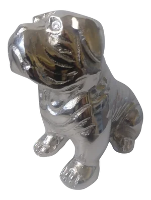 Metal Bulldog Paperweight Figurine