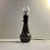 Black Scandinavian Speckled Glaze Ceramic Table Lamp, 1960s For Sale - Image 8 of 8