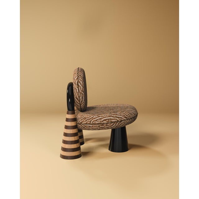 Totara Side Chair by Ömer Öztürk For Sale - Image 17 of 18