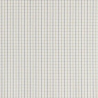 Schumacher Bahama Check Fabric in Stone For Sale