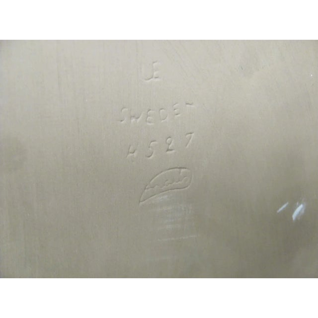 Yellow 1960s Upsala-Ekerby Ceramic Wall Plaque "Mary" by Mari Simmulson Mid-Century Sweden For Sale - Image 8 of 10