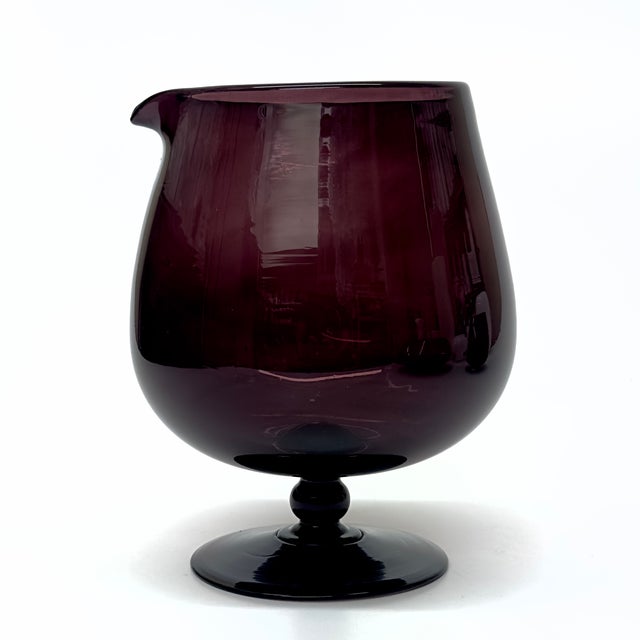 Amethyst Glass Bowl Curation - Group of 3 For Sale - Image 10 of 14