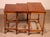 Nesting Tables in Satinwood with Brass Inlays, Set of 3 For Sale - Image 13 of 16
