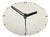 Postmodern German Chrome Wall Clock from Junghans, 1980s For Sale