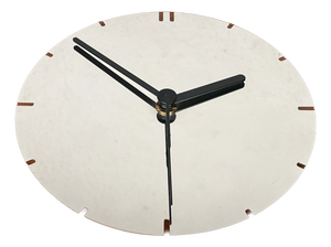 Postmodern German Chrome Wall Clock from Junghans, 1980s