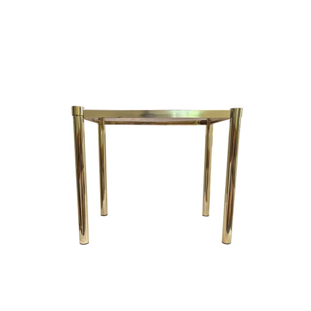 Mid-Century Modern Mid 20th Century Grand Tour Style Marble Pattern in Resin Drink or Side Table For Sale - Image 3 of 8