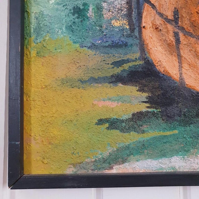 Carl Lennart Wikström, Abstract City Landscape, 1970s, Oil on Panel For Sale - Image 14 of 18