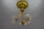 1920s French Neoclassical Style Bronze and Glass Ceiling Light, 1920s For Sale - Image 5 of 18