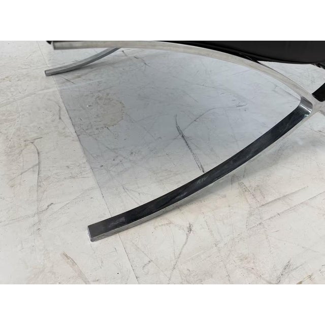Leather Barcelona Chair by Ludwig Mies van der Rohe for Knoll Inc. For Sale - Image 17 of 18