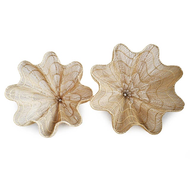 Tan Matador Wicker Pendant Medium For Sale - Image 8 of 12