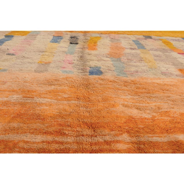 Early 21st Century Contemporary Beni Mrirt Moroccan Rug, 10'10 X 15'01 For Sale - Image 5 of 10