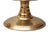 English Brass Trumpet Candlestick Holders by Colonial Williamsburg, a Pair For Sale - Image 3 of 5