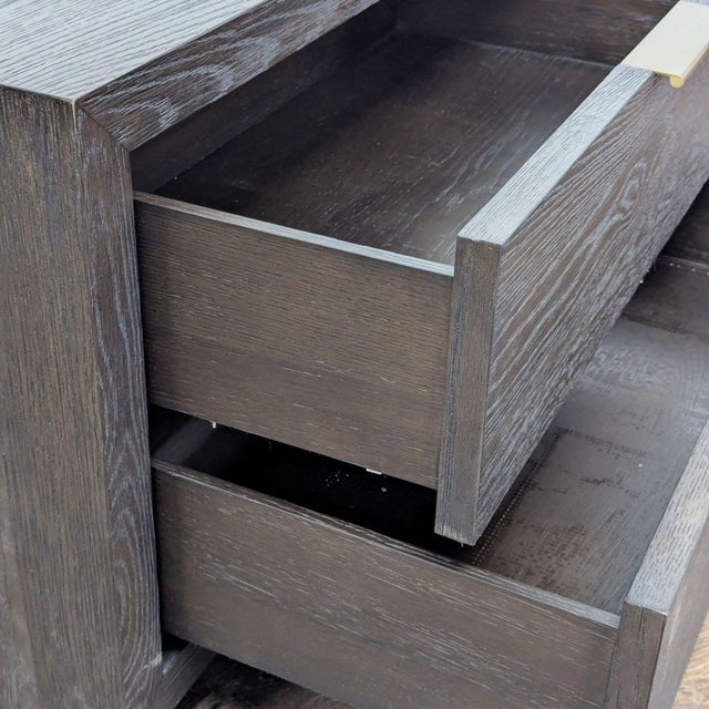 Restoration Hardware Machinto Closed Nightstand For Sale - Image 10 of 10
