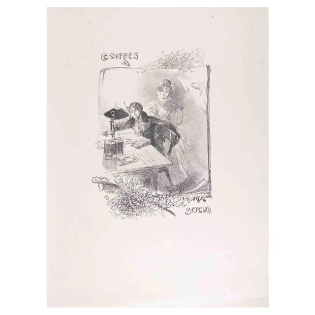 Hégésippe Moreau, Petits Contes à ma Sœur, 1838, Lithograph For Sale