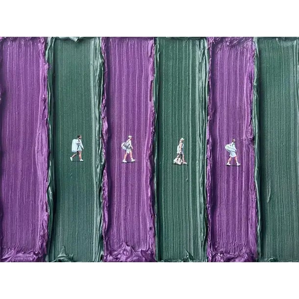 Werner Bronkhorst, Volley road, 2025 Giclée print on Hahnemühle Photorag paper with ready-to-hang heavyweight solid oak...