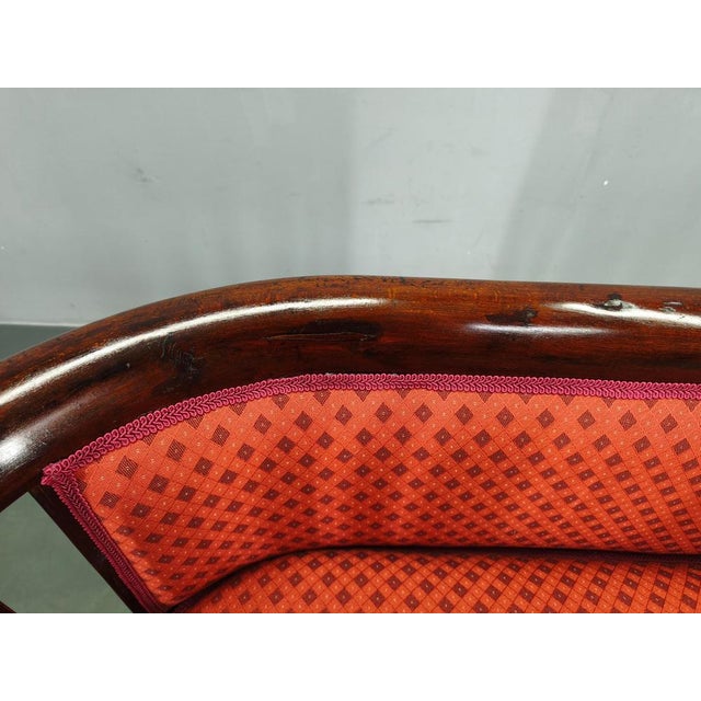 Vienna Secession Art Deco Beech Sofa by Josef Hoffmann, 1920s For Sale - Image 8 of 13