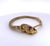 Victorian Late 19th Century 14k Yellow Gold Snake Bracelet For Sale - Image 3 of 10