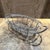 Metal French Industrial Vintage Wire Decorative Bowl Basket Catch All For Sale - Image 7 of 8