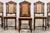 A charming set of six late 19th century French dining chairs executed in the Renaissance Revival, Henri II style, sourced...