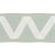 Not Yet Made - Made To Order Sample - Schumacher Legere Applique Tape in Ivory On Seaglass For Sale - Image 5 of 5