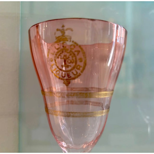 Antique Liqueur Glasses by Koloman Moser for Bakalowits, 1890s, Set of 4 For Sale - Image 3 of 4