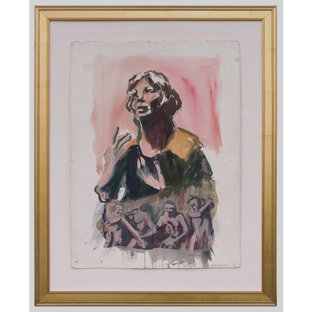 Benefits of Progress Painting by Artfux, 1992 For Sale In Palm Springs - Image 6 of 6