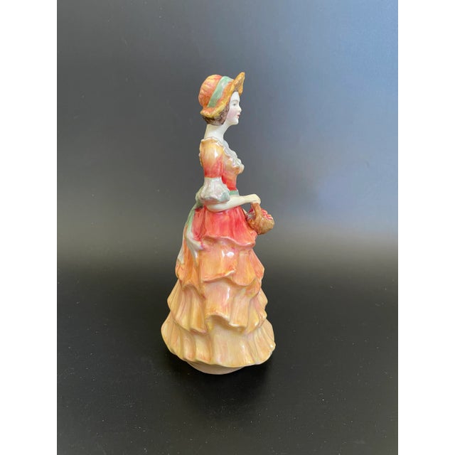 1950s Vintage Paragon Fine Bone China Helen Figurine For Sale - Image 5 of 12