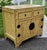 Wood Chinese Wood Painted Cabinet Ming Style Distressed Yellow For Sale - Image 7 of 16