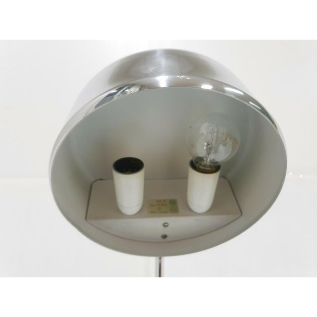 Metal Vintage Swedish Floor Lamp in Chrome Steel from Ateljé Lyktan, 1960s For Sale - Image 7 of 12