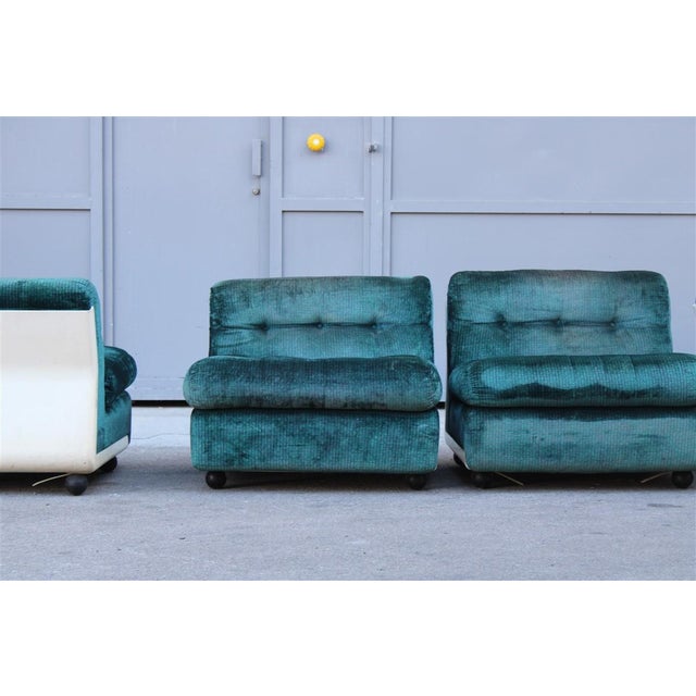 Amanta Modular Sofa by Mario Bellini, 1970s, Set of 5 For Sale - Image 6 of 15