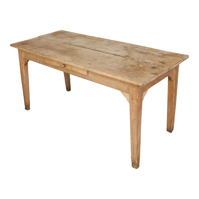 An Antique Pine Farm Table Chairish