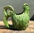 Vintage Glazed Ceramic Rooster Cache Pot For Sale - Image 4 of 12
