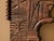 Late 20th Century Vintage Moroccan Hand-Carved Wood Architectural Mirror For Sale - Image 5 of 13