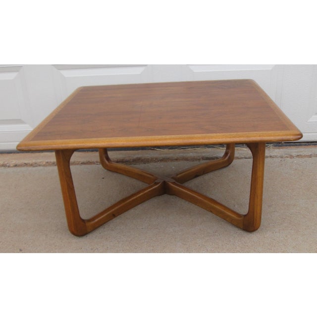 Mid 20th Century Mid 20th Century Lane Perception Square Cocktail Table Model 908-17 For Sale - Image 5 of 15