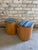 Pair of Vintage Wooden Storage Stools For Sale - Image 4 of 18