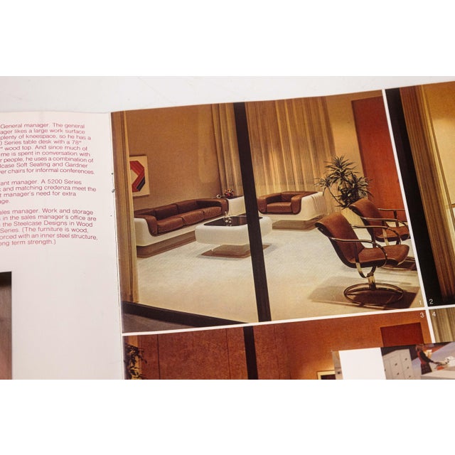 Vintage 1978 William Andrus for Steelcase 4 Piece Soft Seating Furniture Suite For Sale - Image 11 of 17
