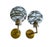 Metal Vintage Murano Glass Sconces from Doria, 1970s, Set of 2 For Sale - Image 7 of 18