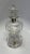 Rare vintage mid century decanter Holmegaard E. Dragster Denmark with sterling silver band