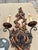 1990s Roberto Giovannini Art. 1170 Ramage Italian Carved Wood Two - Light Sconces - a Pair For Sale - Image 10 of 10