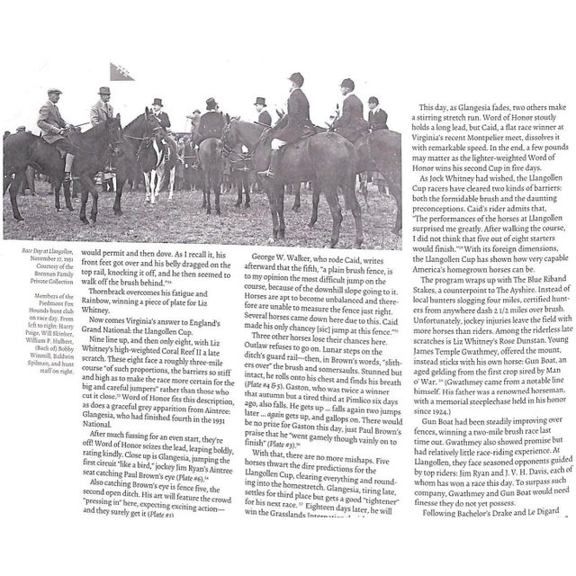"Inaugural Llangollen Race Meeting" 1931 Ours, Dorothy [Essay By] Sketches by Paul Brown For Sale - Image 12 of 18