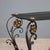 Small Italian Table in Lacquered Wood and Iron For Sale - Image 3 of 9