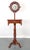 This Victorian style reproduction gentleman's shaving stand features a tabletop storage with compartments, polished brass...