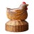 Vintage Shanghai Weave Rooster Music Box For Sale