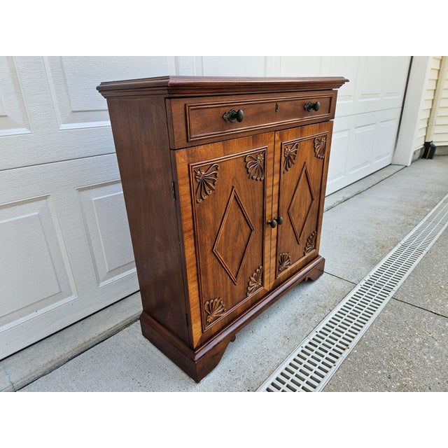CTH Sherrill Mahogany Neoclassical Style Cabinets For Sale - Image 10 of 14
