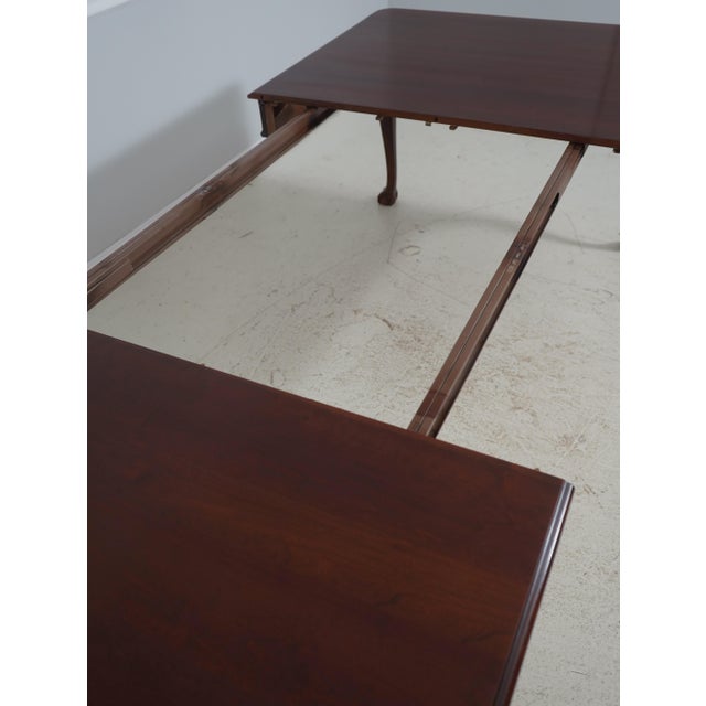 Pennsylvania House Ball & Claw Cherry Dining Room Table For Sale - Image 10 of 18