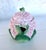 1990s Fitz & Floyd Pink Hydrangea Tea Pot For Sale - Image 5 of 7
